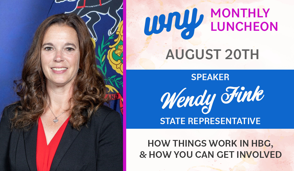 WNY August 2024 Luncheon Speaker State Rep Wendy Fink