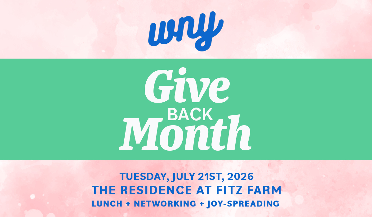 July is Womens Network of York Give Back Month our luncheon will be on the road to The Residence at Fitz Farm