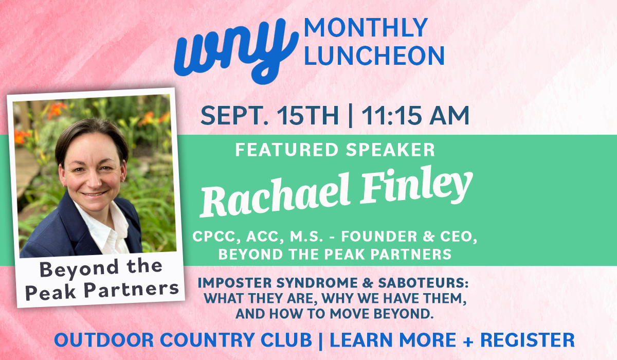 September 2026 Womens Network of York Luncheon featuring speaker Rachael Finley
