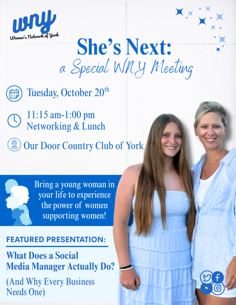 She's Next A Special WNY Meeting